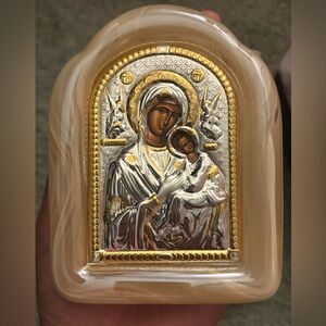 Gold and Silver Religious Icon